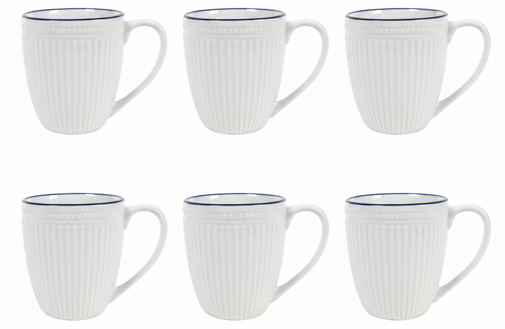 Mugs Cookinglife Whitmore 350 ml - 6 pièces