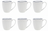 Mugs Cookinglife Whitmore 350 ml - 6 pièces
