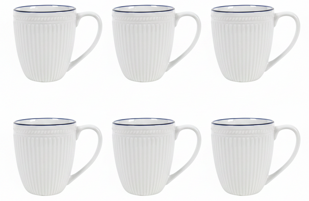 Mugs Cookinglife Whitmore 350 ml - 6 pièces
