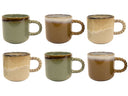 Ensemble de mugs Cookinglife Nomad Twist 330 ml - 6 pièces