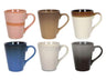 Ensemble de tasses à café Studio Tavola - avec anse - Earth - 310 ml - 6 pièces