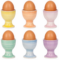 Set de coquetiers Cookinglife - En céramique - Pastel Harmony - 6 pièces