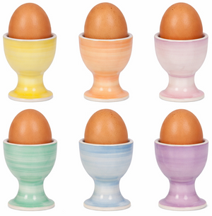 Set de coquetiers Cookinglife - En céramique - Pastel Harmony - 6 pièces