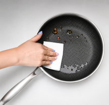 Batterie de cuisine Poêle Cookinglife HexaCook Hybride 2 pièces - ø 24 & 28 cm - ANTI-ADHÉSIF - compatible avec toutes les sources de chaleur - revêtement antiadhésif en céramique