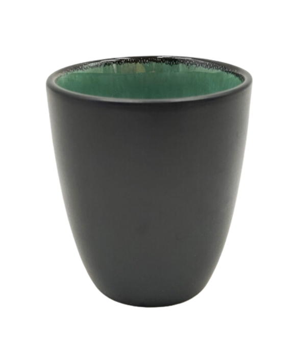 Ensemble de tasses à café Cookinglife - en gres - Borneo - 190 ml - 4 pièces