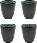 Ensemble de tasses à café Cookinglife - en gres - Borneo - 190 ml - 4 pièces
