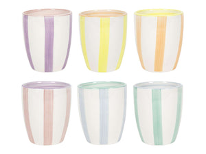 Cookinglife Tasses à café / Tasses Senseo Spring Vibes 180 ml - 6 pièces