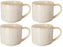 Set de mugs à café Cookinglife - Tasses à café - Serene - 330 ml - 4 pièces