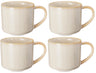 Set de mugs à café Cookinglife - Tasses à café - Serene - 330 ml - 4 pièces