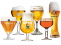 Set de verres à bière Leffe - Verres weizen - Coffret - 250-500 ml - 6 pièces