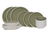 Set de vaisselle Cookinglife - Service 6 pers - Mos Vert - Ø27 cm - 18 pièces