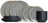Ensemble de vaisselle Cookinglife - 6 personnes - Nola Warm Grey - 18 pièces