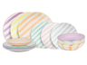 Set vaisselle Cookinglife - 6 pers - Spring Vibes - Ø26,5 cm - 18 pièces
