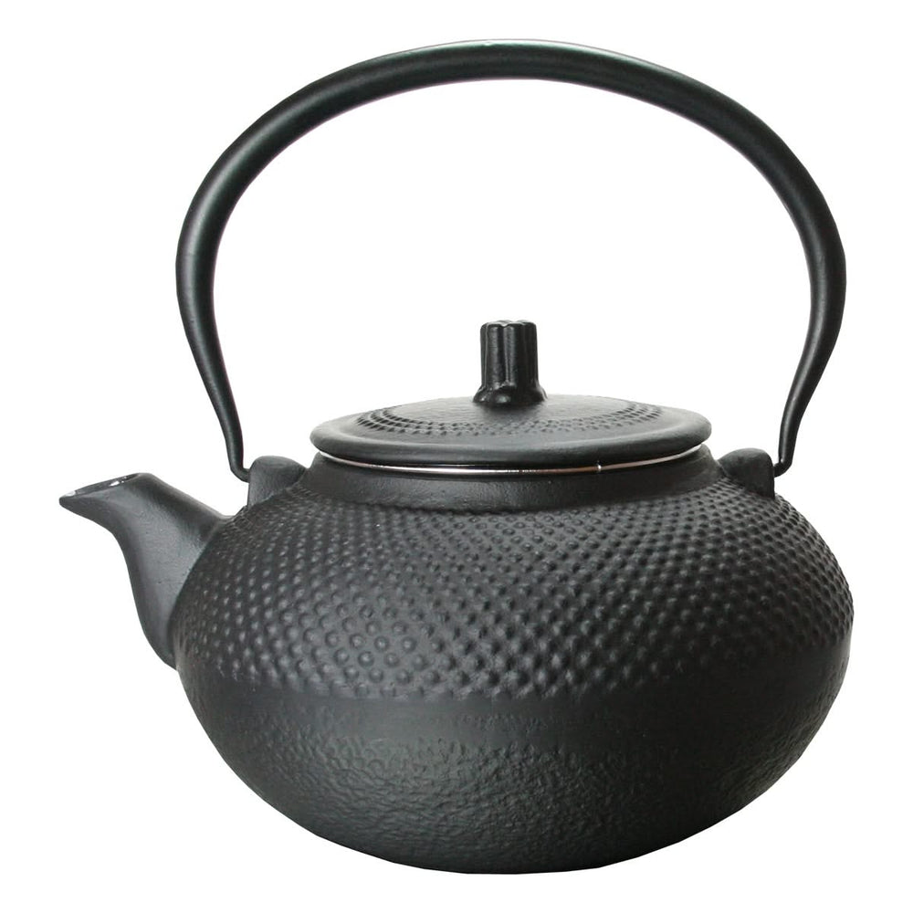 Théière Cookinglife Arare avec filtre en inox - Fonte noire - 1.5 litre
