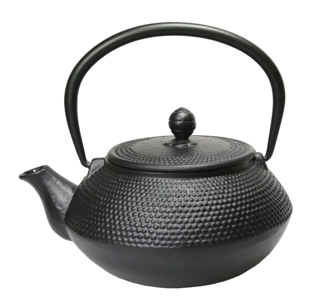 Théière Cookinglife Arare avec filtre inox - Fonte noire - 800 ml