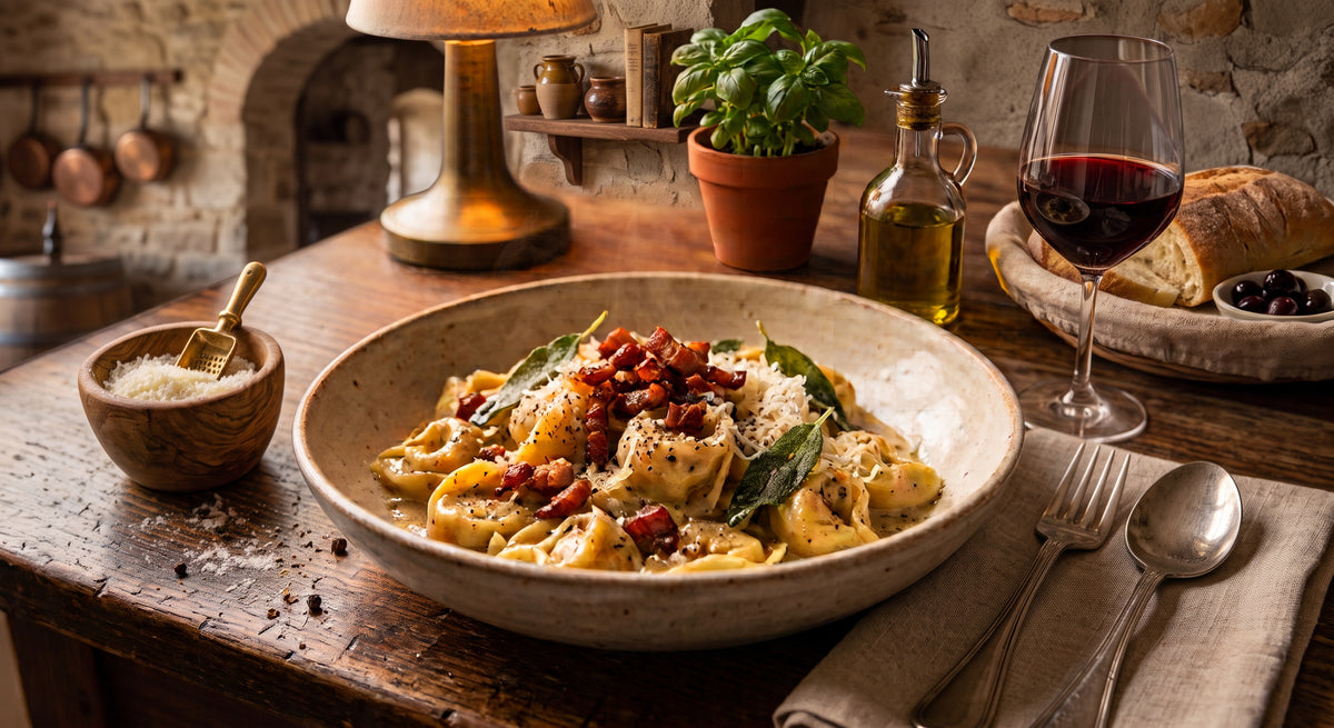 Plein de saveur, purement italien et aussi chic que vous le souhaitez.