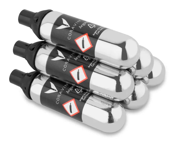Coravin Capsules d'argon pur 6 pièces - 21 ml / 6,5 grammes