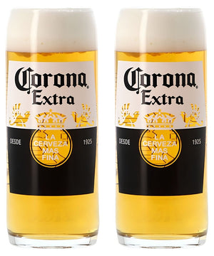 Verres à bière Corona 330 ml - 2 pièces
