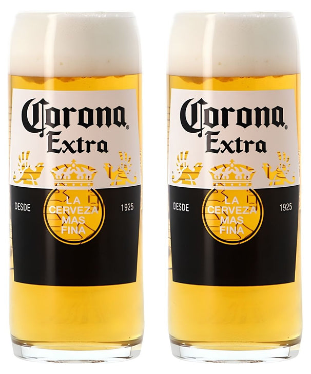 Verres à bière Corona 330 ml - 2 pièces