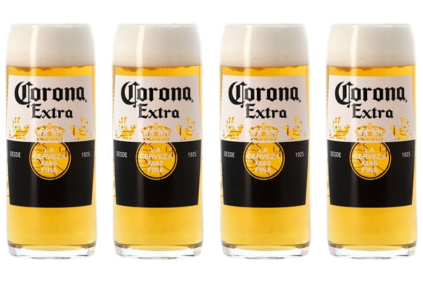 Verres à bière Corona 330 ml - 4 pièces