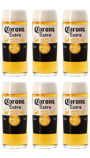 Verres à bière Corona 330 ml - 6 pièces