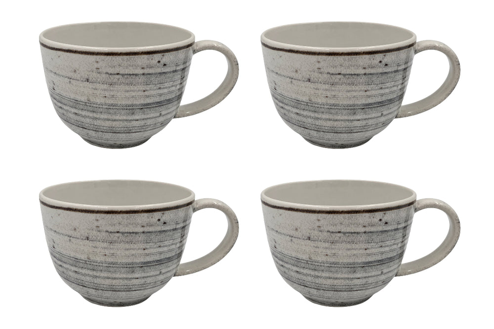 Cosy & Trendy Mugs Sintra Dusty Blue 350 ml - 4 pièces