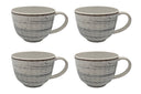 Cosy & Trendy Mugs Sintra Dusty Blue 350 ml - 4 pièces