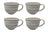 Cosy & Trendy Mugs Sintra Dusty Blue 350 ml - 4 pièces