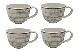 Cosy & Trendy Mugs Sintra Ivy Green 350 ml - 4 pièces