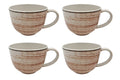 Cosy & Trendy Mugs Sintra Terracotta 350 ml - 4 pièces