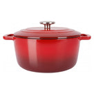 Cosy & Trendy Braadpan met deksel Fontestic Gietijzer Traditional Red ø 24 cm / 4.6 Liter