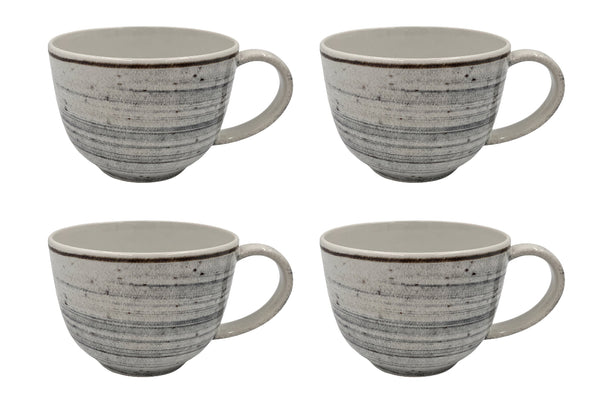 Cosy & Trendy Mugs Sintra Dusty Blue 350 ml - 4 pièces