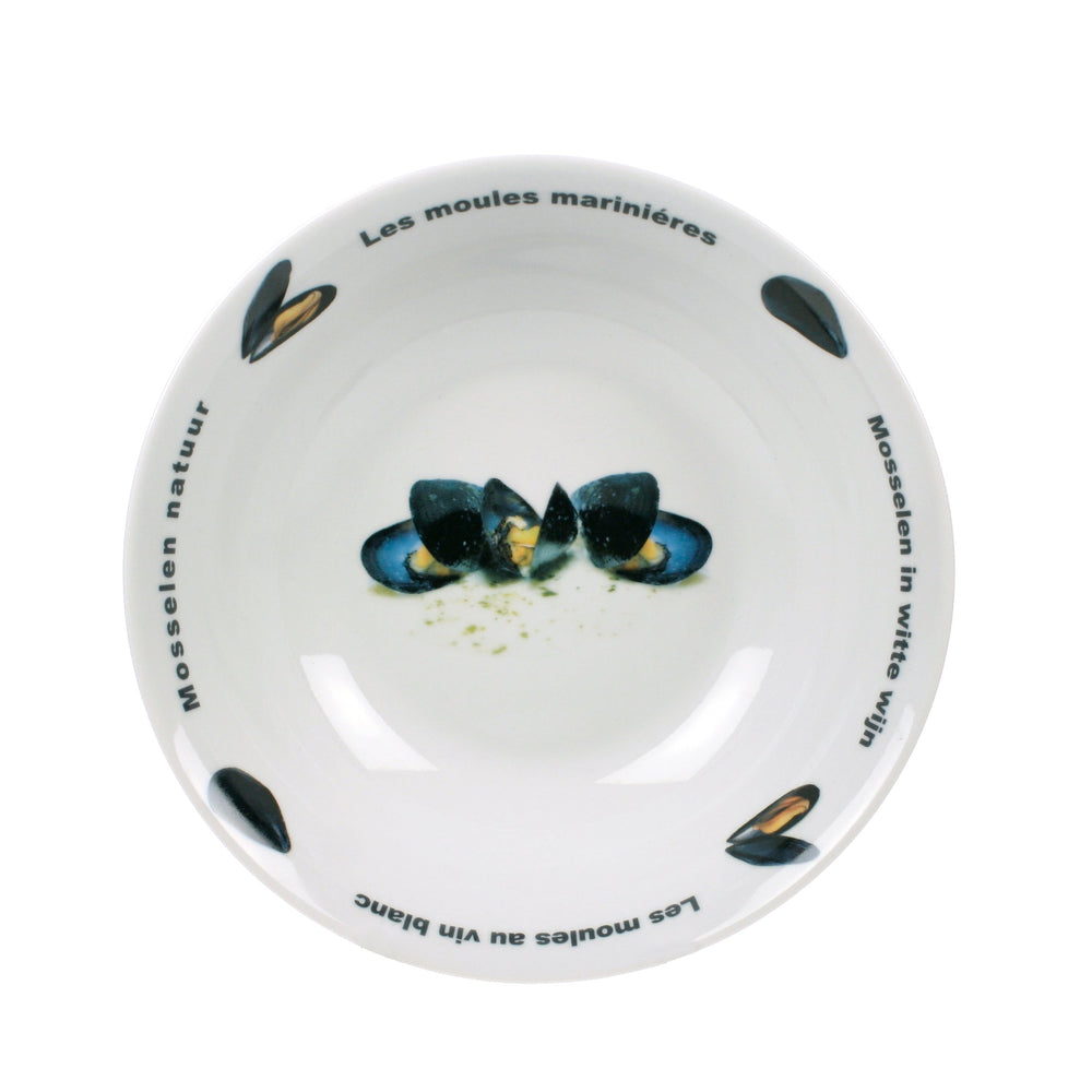 Service à moules - Marmite à moules ø 24 cm (Induction) avec Assiettes à moules & Couverts Anovi - 2 Personnes