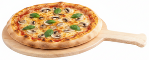Planche de service / Planche à pizza Cosy & Trendy en bois d'hévéa - 43.5 x 32 cm