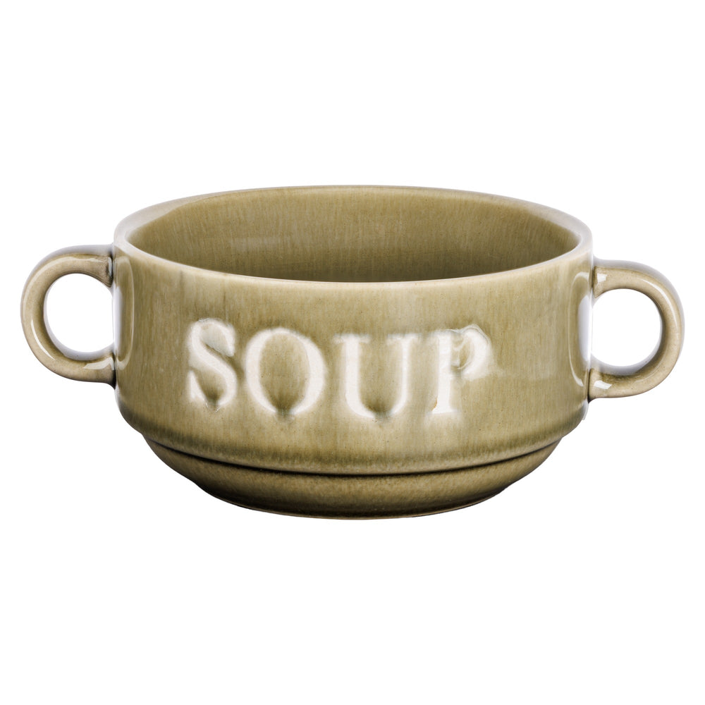 Cosy & Trendy Soepkommen / Kommen Soup Groen ø 12 cm / 450 ml - 4 stuks
