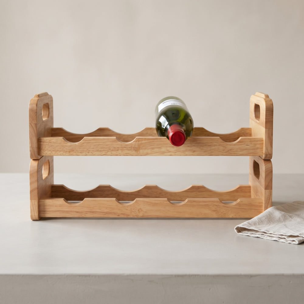 Casier à vin Cosy & Trendy en bois - Empilable - 4 bouteilles