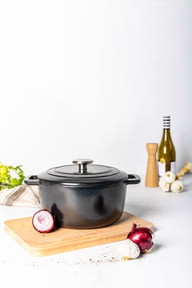 Cocotte en fonte Cosy & Trendy - Faitout rond - Fontestic - 20 cm