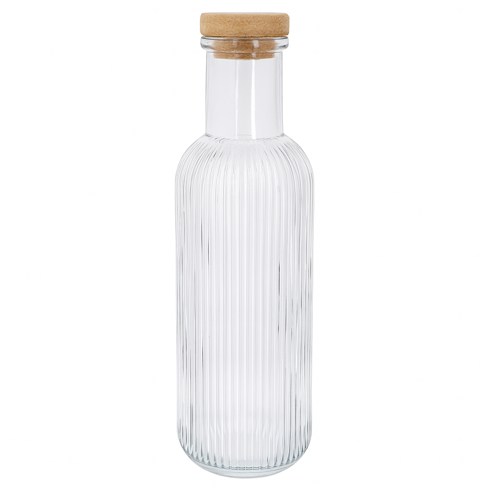 Carafe à eau Cosy & Trendy - Carafe avec bouchon en liège - Raya - 1 litre