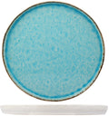 Set d'assiettes Cosy & Trendy - en gres - Laguna Azzurro - Ø27 cm - 4 pièces
