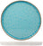 Set d'assiettes Cosy & Trendy - en gres - Laguna Azzurro - Ø27 cm - 4 pièces