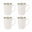 Ensemble de mugs Cosy&Trendy - Mugs à café - Laguna Azzurro - 390 ml - 4 pièces