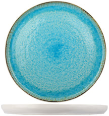Ensemble d'assiettes à pizza Cosy & Trendy - Laguna Azzurro - 31cm - 4 pièces