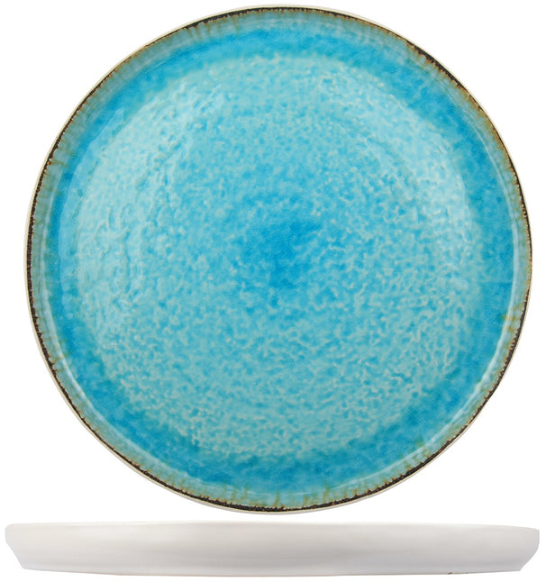 Ensemble d'assiettes à pizza Cosy & Trendy - Laguna Azzurro - 31cm - 4 pièces