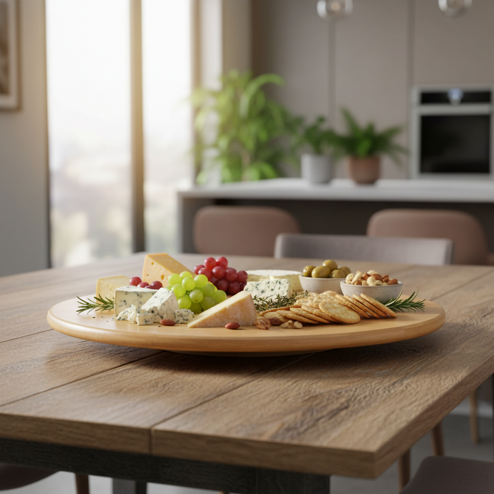 Plateau tournant Cosy & Trendy - Lazy Susan - en bambou - Malawi - Ø 50 cm