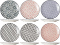 Set d'assiettes de dîner Cosy & Trendy - en gres - Delirio - Ø 24 cm - 6 pièces