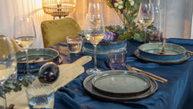 Set d'assiettes Cosy & Trendy - Dessert - Quintana Green - 22 cm - 4 pièces