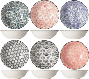 Ensemble de bols Cosy & Trendy - Bols à soupe - Delirio - ø 15 cm - 6 pièces