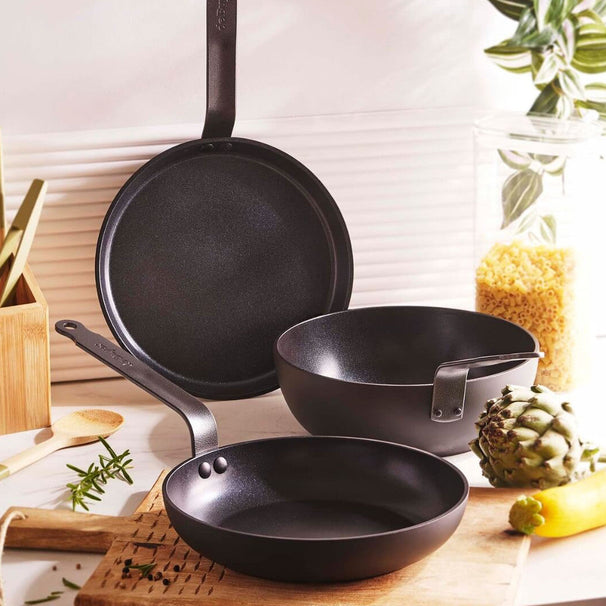 sauteuse bombée de Buyer Ceranoa - ø 24 cm / 3,3 litres - revêtement antiadhésif céramique