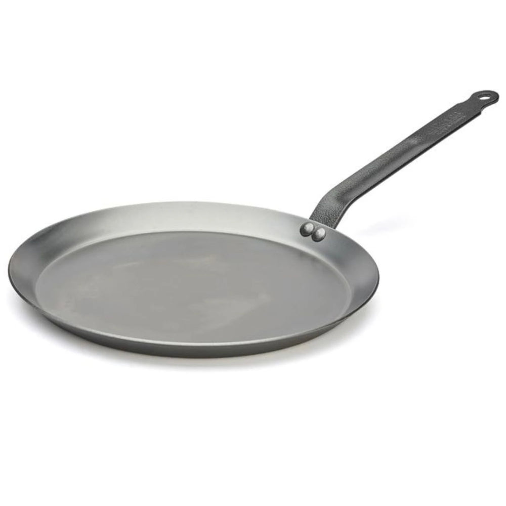 Poêle à crêpes De Buyer Carbone Plus - Acier carbone - ø 26 cm - sans revêtement antiadhésif