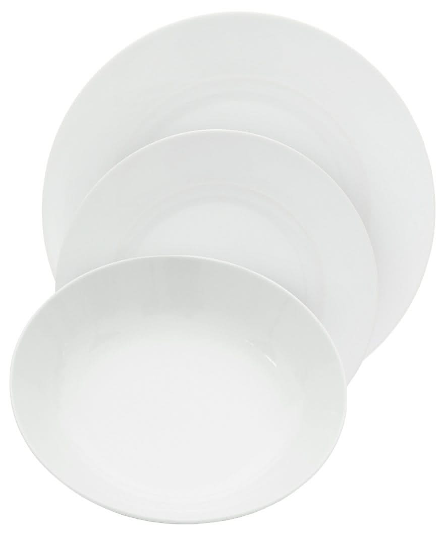Ensemble de vaisselle Studio Tavola - 6 personnes - Blanc - 18 pièces